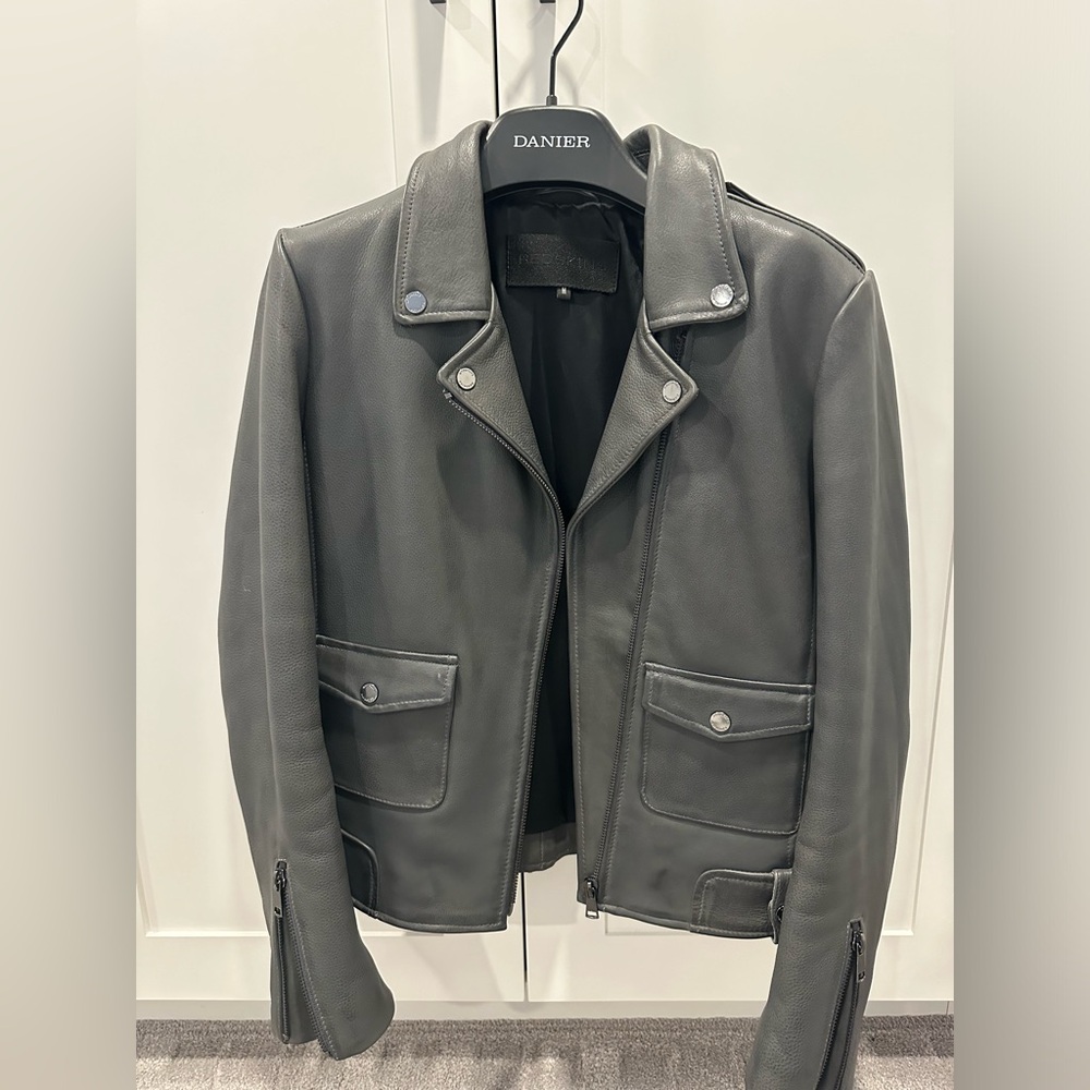 Redskins leather biker jacket